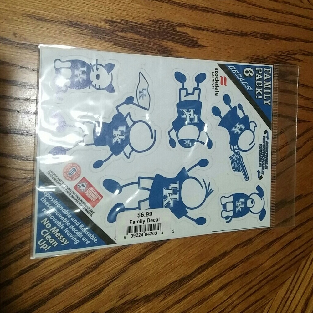 UK family car decal