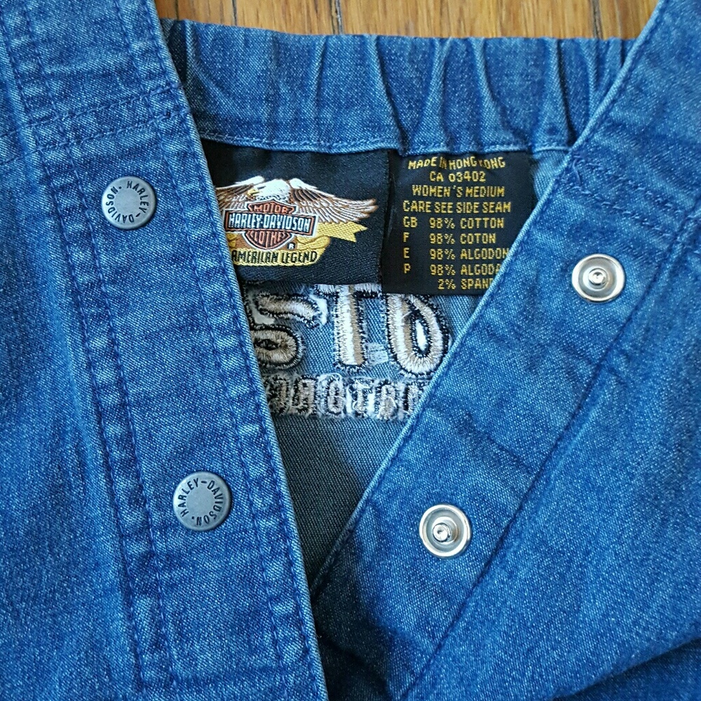 Vintage Harley Davidson Top - Picture 4 of 4