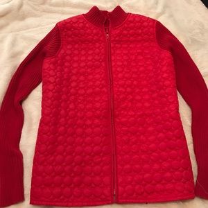 Red jacket