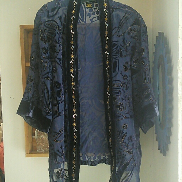 Embellished robe shirt - Picture 1 of 3