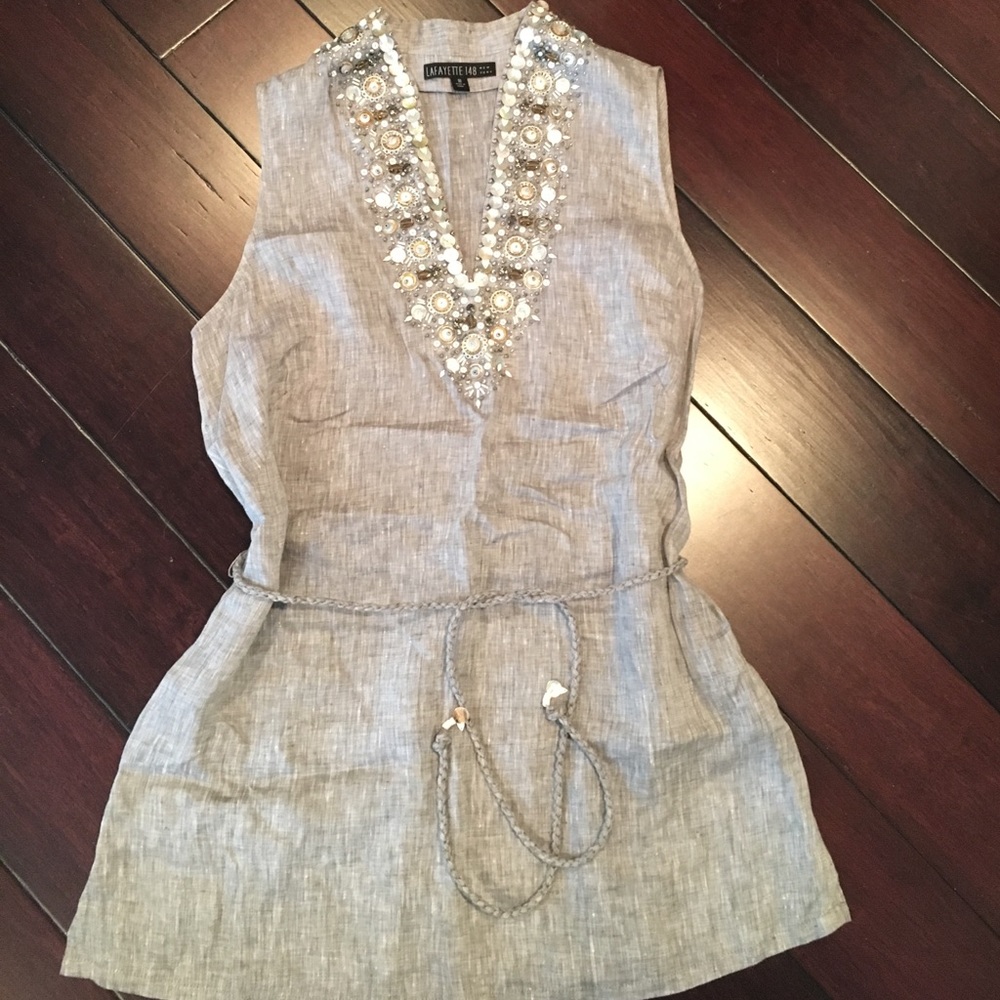 Lafayette 148 New York linen tunic
