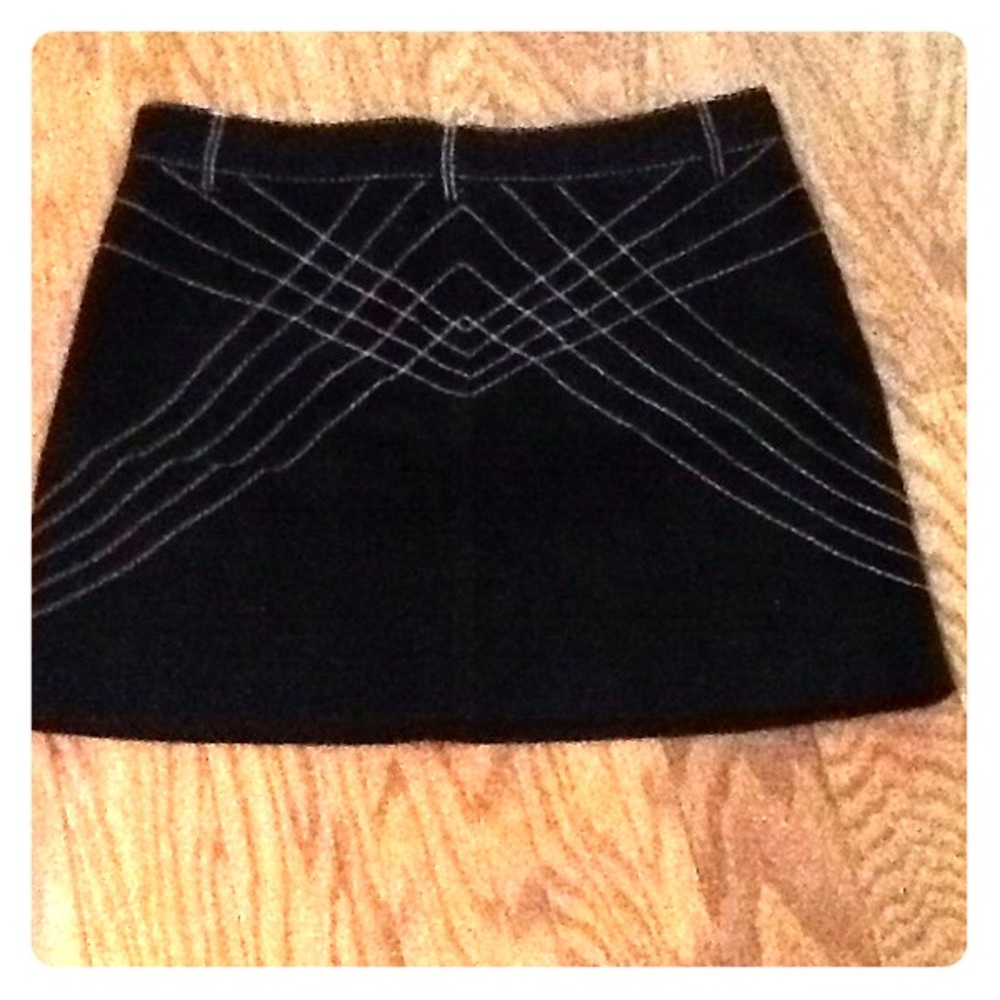 Bebe Suede Mini Skirt