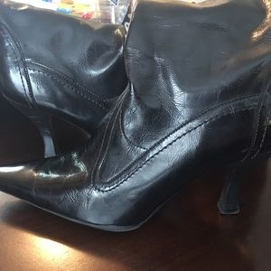Franco Sarto tall black leather boots 9 Franco Sarto tall black leather boots 9