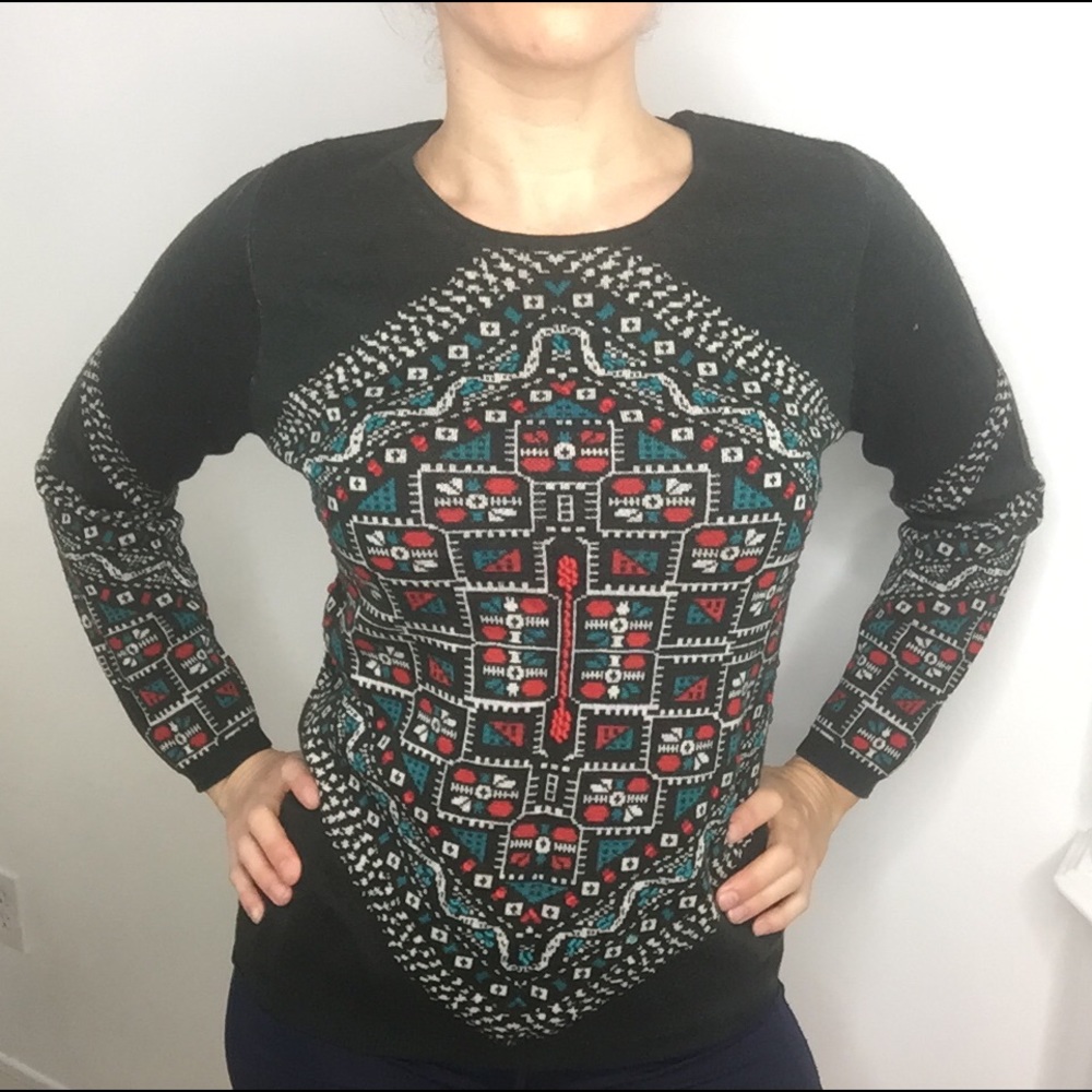 Beautiful Detailed Wool J. Crew Sweater