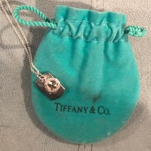 Peace sign Tiffany necklace