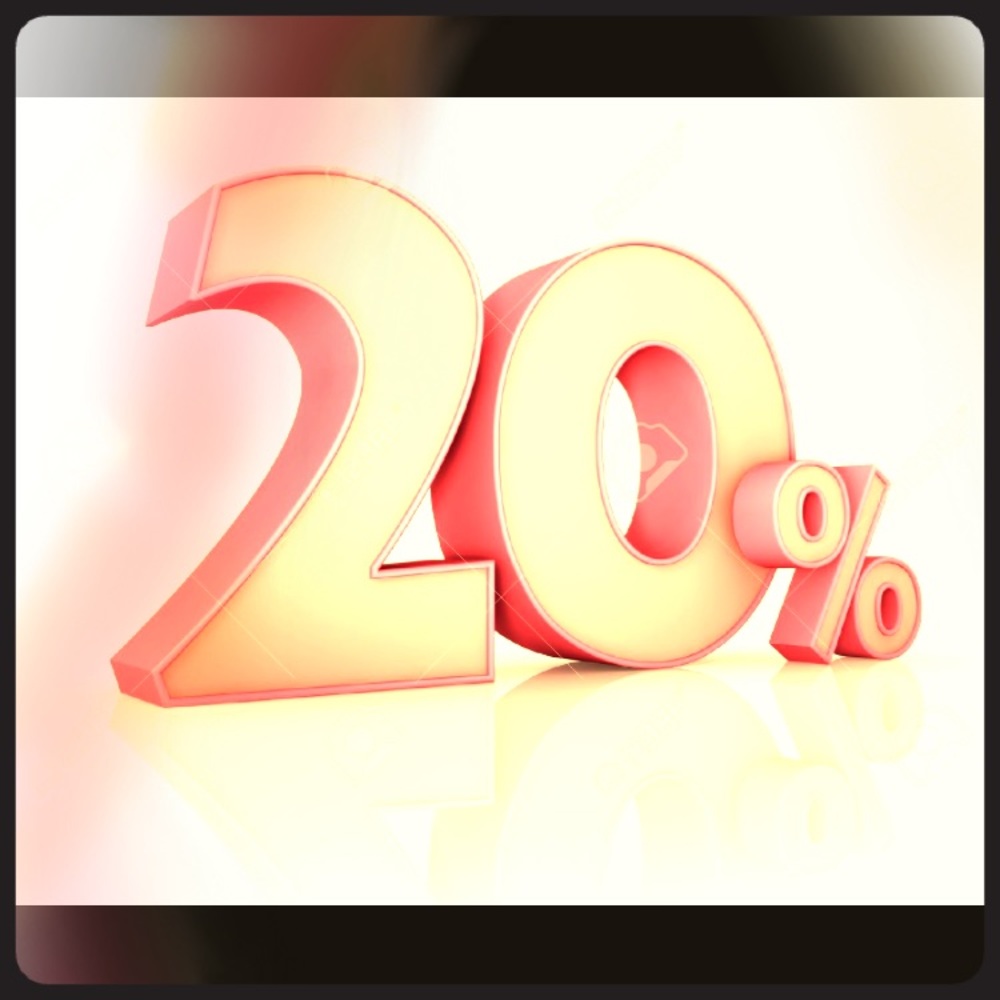 20% off❣️