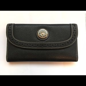 Dooney & Burke Black Leather Wallet