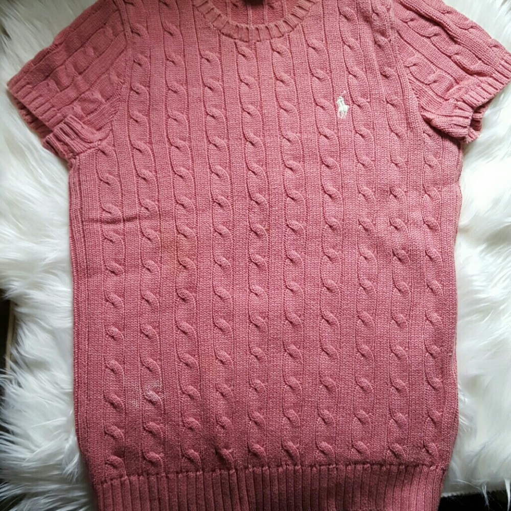 Ralph Lauren Short Sleeve Sweater!  Size M