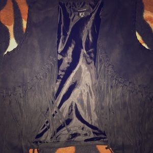 "Fringe All Over Vest"