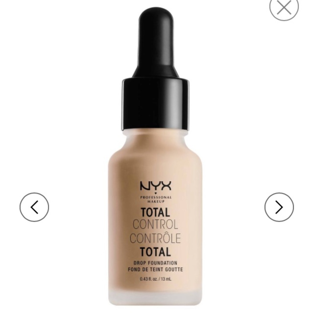 NYX total control drop foundation in shade Vanilla