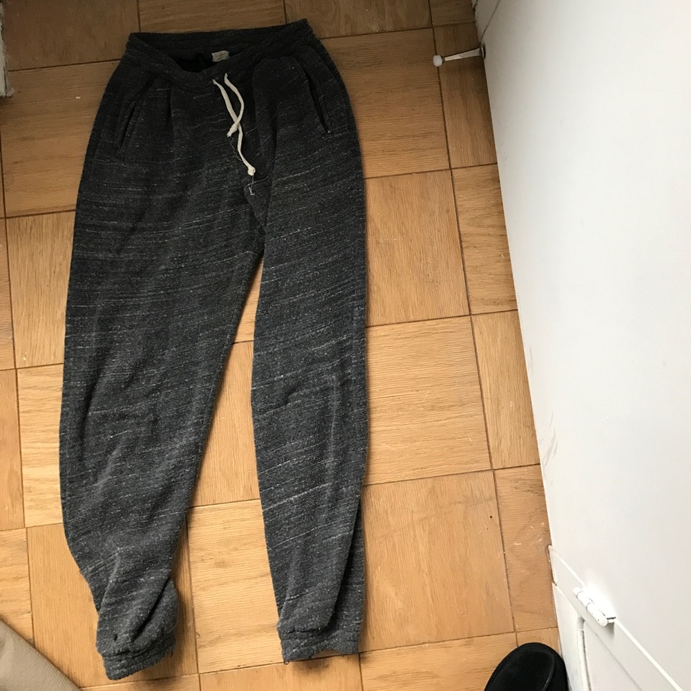 Grey sweatpants