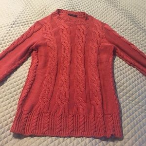 🛍 SALE Brooks Brothers cable knit sweater