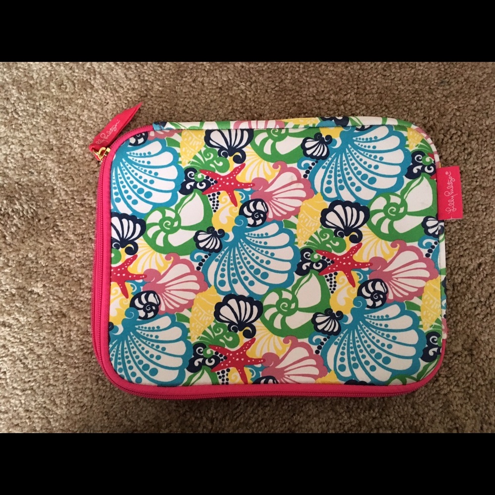 Lilly Pulitzer iPad case in Chiquita Bonita