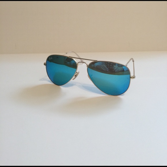 Ray-Ban Blue Flash Aviator Sunglasses main image 4