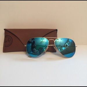 Ray-Ban Blue Flash Aviator Sunglasses