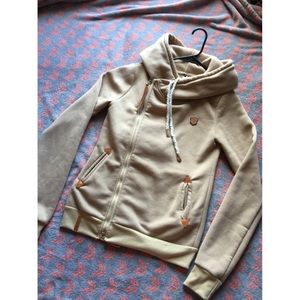 Women's Small side zip hoodie KNOCKOFF of naketano