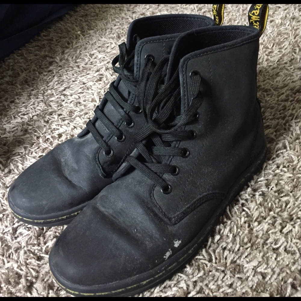 ONE DAY SALE Black doc martens