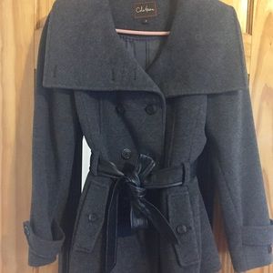 •Cole Haan Women's Wool & Cashmere Coat•