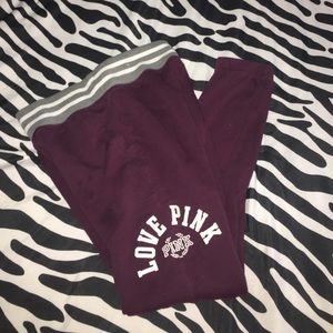 Maroon Joggers