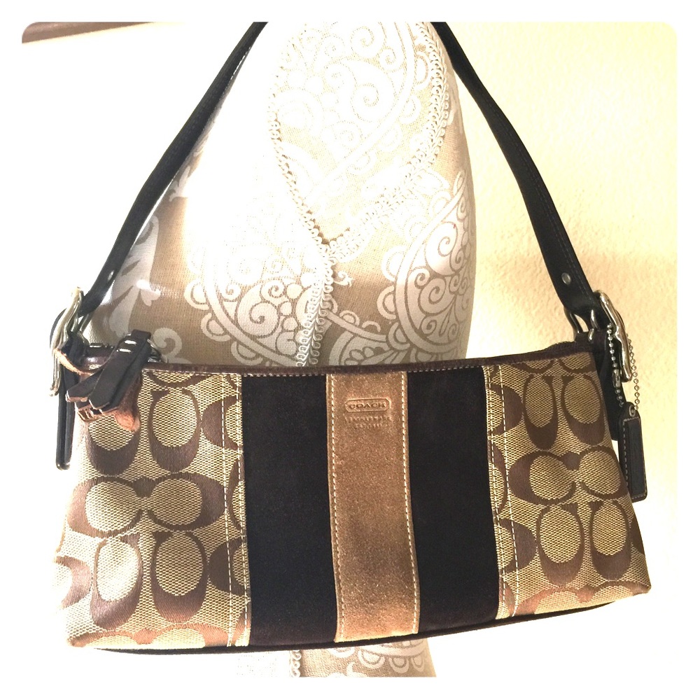 SOLD Coach Purse w/ wallet key chain