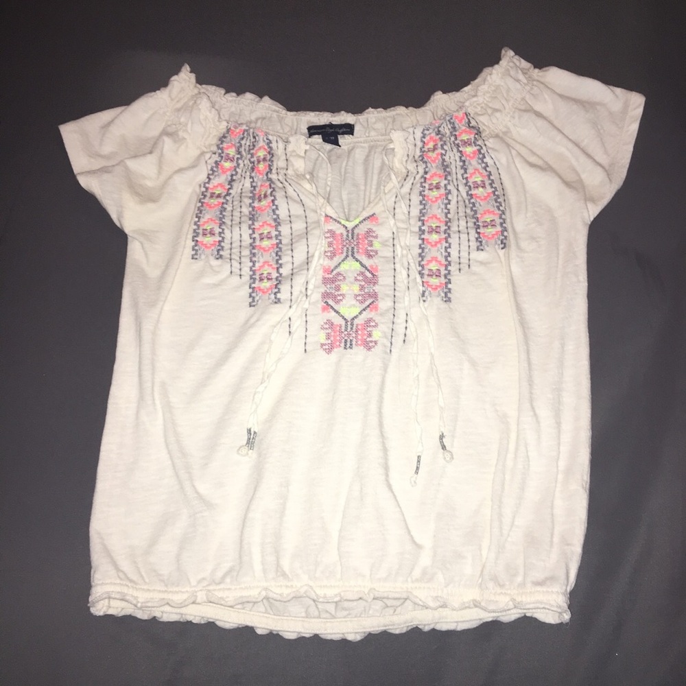 American Eagle Peasant Top