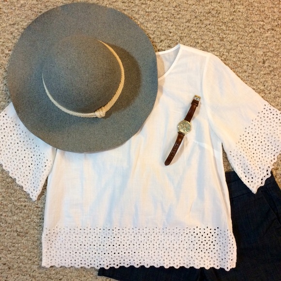 NWOT Floppy Hat with Rope Band - Picture 2 of 2