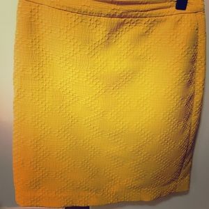 Banana Republic Yellow Pencil Skirt (size 2)