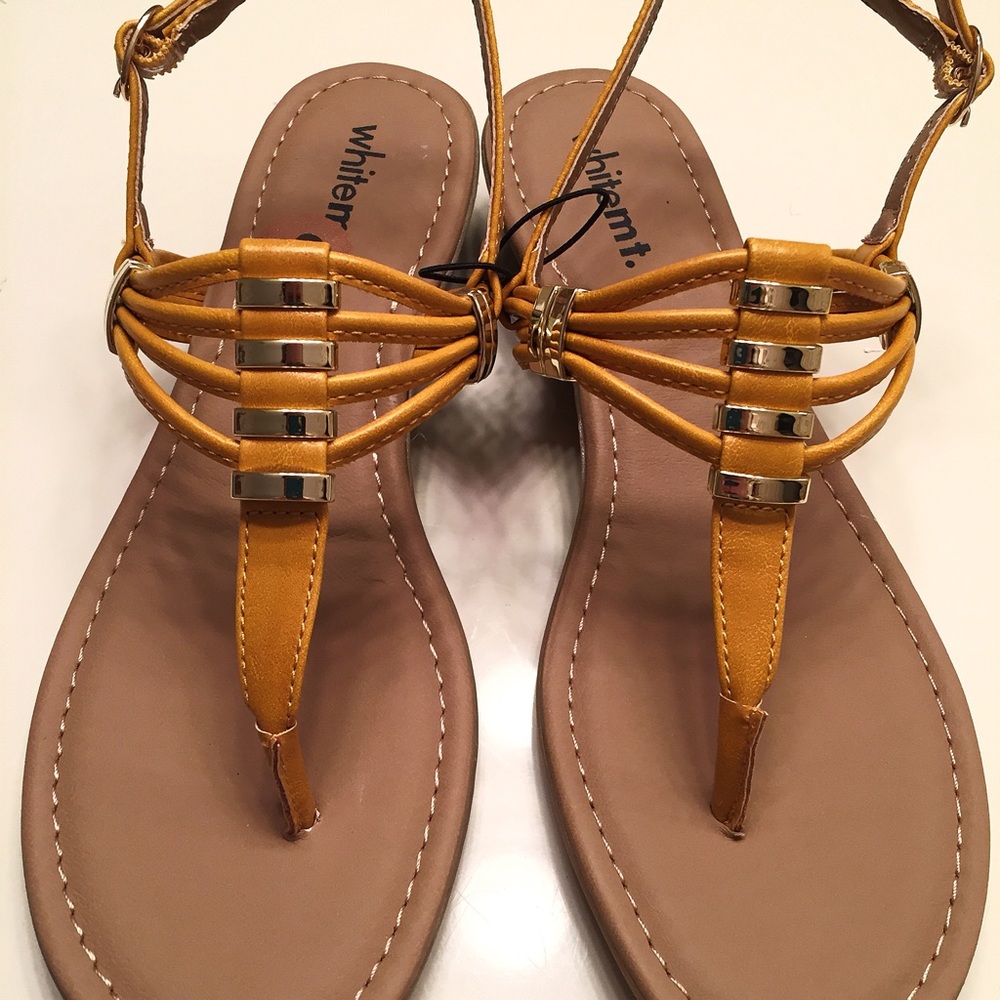 💋FINAL SALE💋 New [White Mountain] yellow sandals - Picture 7 of 7