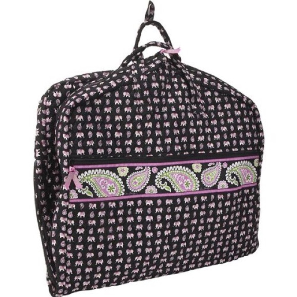 Vera Bradley pink elephant garment bag