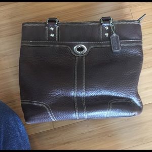 Brown Coach purse