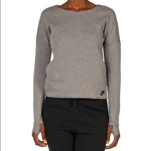 NIKE SPORTSWEAR TECH-FLEECE CREWNECK SWEATSHIRT