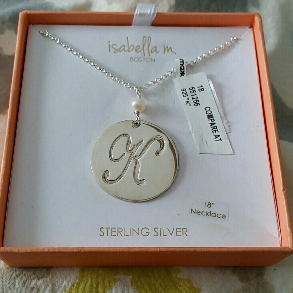 "K" Necklace