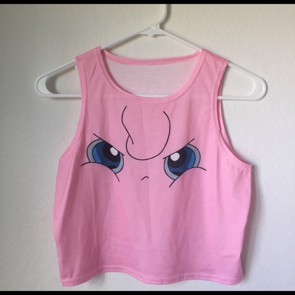 Medium Jigglypuff crop top