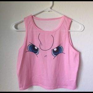 Medium Jigglypuff crop top