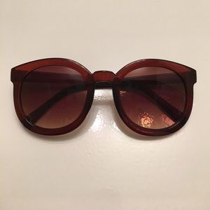 Oversized sunglasses