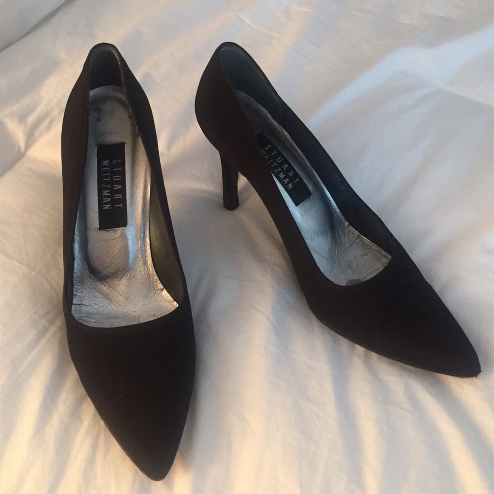 Stuart Weitzman Black Pump Size 8 1/2