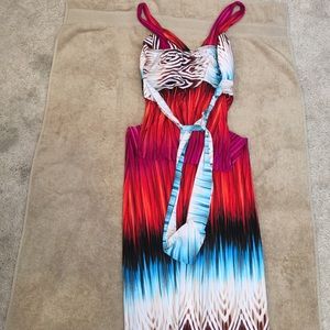 Dresses - Long multi colored maxi dress Dresses - Long multi colored maxi dress
