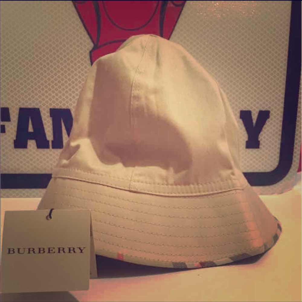 Kids Burberry fishing hat