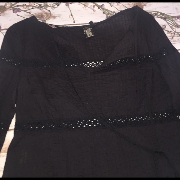 Black BCBG Max Azaria Top - Picture 2 of 4