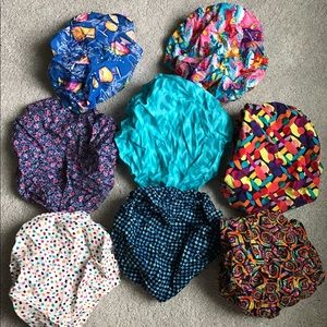 Scrub caps bouffant style lot