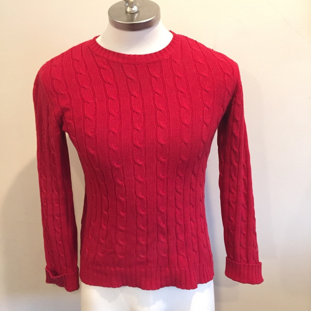 Hot Red Sweater