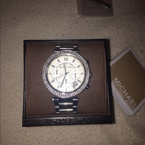 Michael kors watch silver main image 4