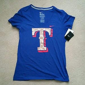 Women's Nike Texas Rangers Tee