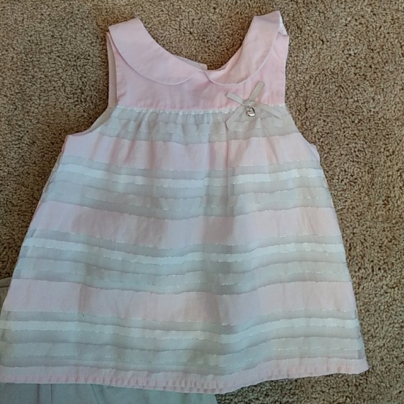 Pink and white girl short set - Picture 2 of 4