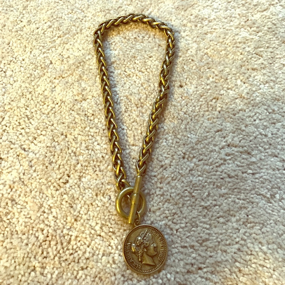 Classic Bronze Coin Necklace