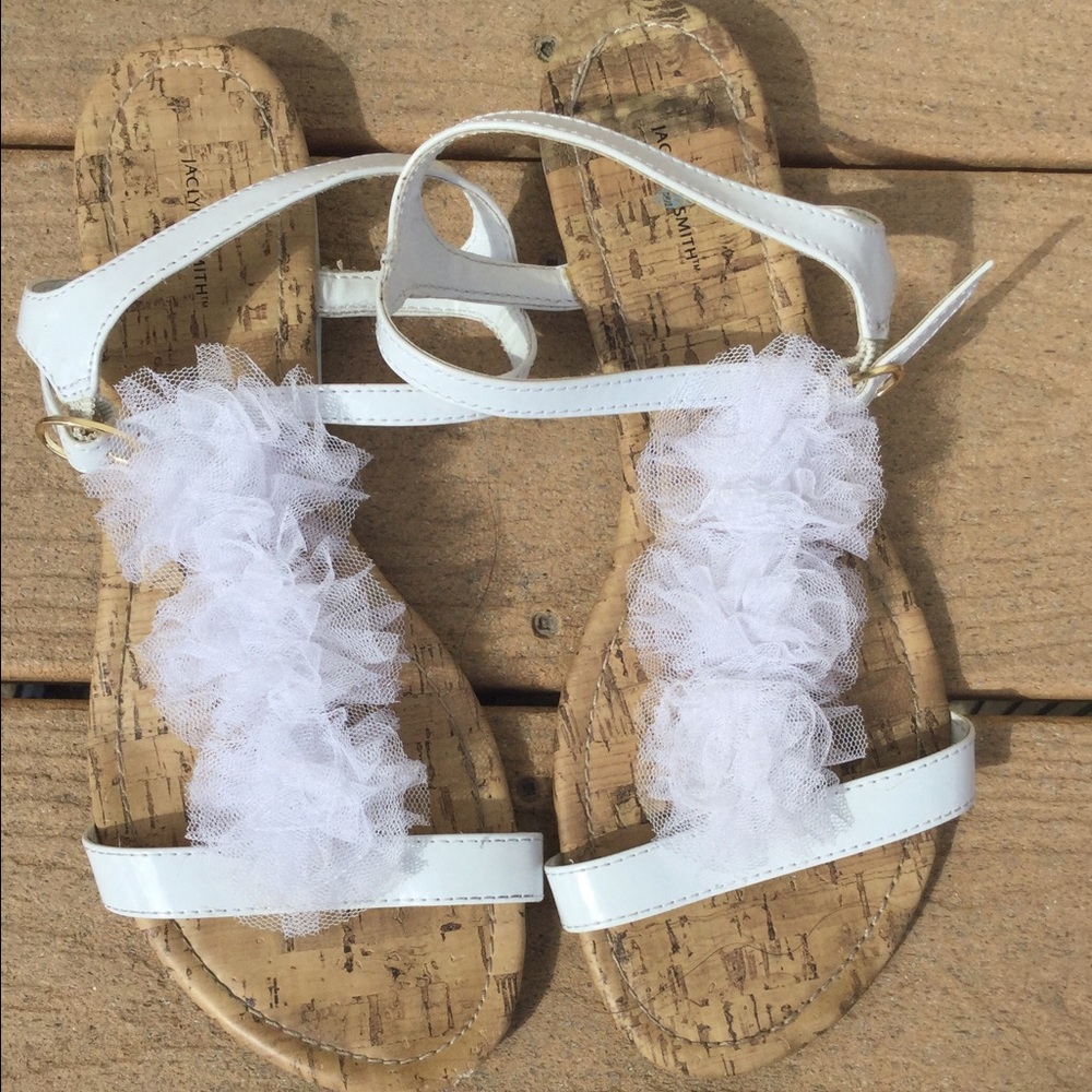 WHITE SANDALS 🔥