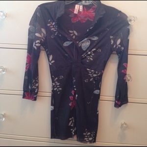 Sweet Pea Floral Top