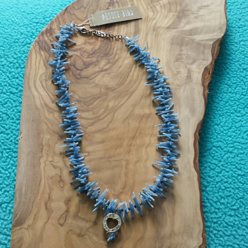 Unique Peyote Bird Sterling Silver Necklace