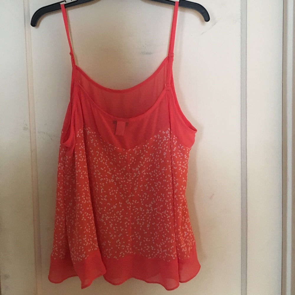 SOLD ‼️ plus size chiffon tank, 2x