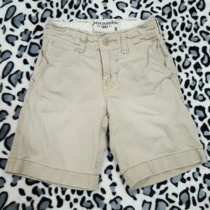 Khaki Abercrombie shorts
